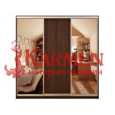 Шкаф-купе Стандарт 2200х450х2100 мм.